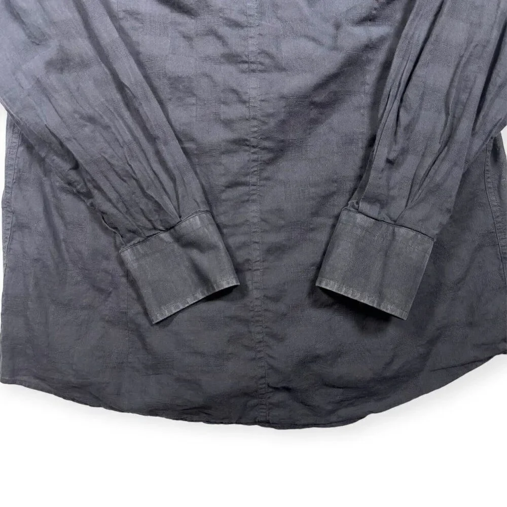 Dolce and Gabbana Black Tailored Fit button down 15.5/40‎